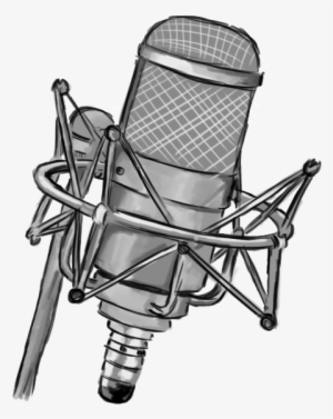 Recordingmic Plus - Microphone Drawing Png