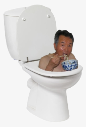 Mine Clear Png Toilet Transparent Noodle - Toilet Transparent