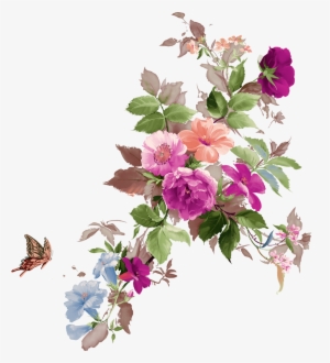 Free Icons Png - Transparent Background Flower Illustration Png