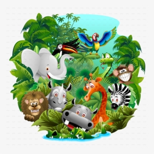 Wild Animals Cartoon-png 5000 - Animals Cartoon Free Download