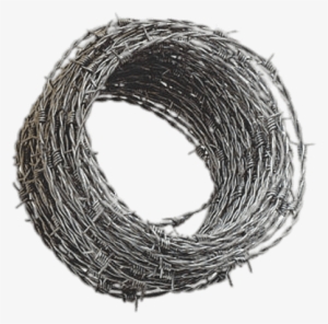 Barbed Wire Roll - Transparent Barbed Wire Png