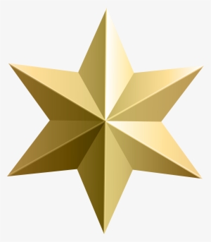 Gold Star Transparent Png Clip Art Image