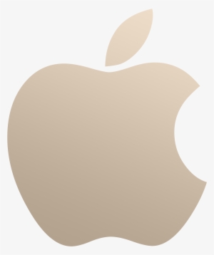 Mac Clipart Frames Illustrations - Apple Logo Gold Png