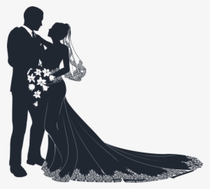Wedding Couple Png Transparent Image - Bride And Groom Vector Png
