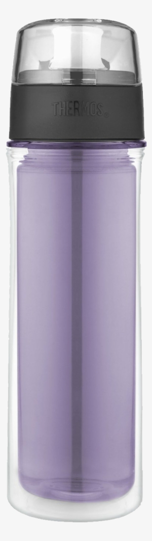 thermos double wall hydration water bottle tritan 18oz - sports water bottle transparent