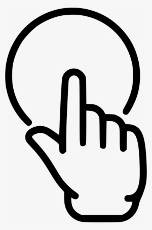 Point Pointing Finger Hand Click Touch Comments - Pointing Finger Icon Png