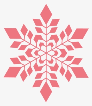 Pink Snowflake Png - Pink Snowflake Transparent Background