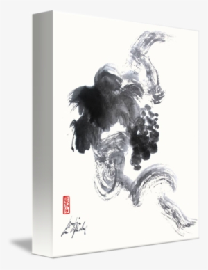 Collection Of Free Brush Zen Download On - Grapevine Sumi Painting In Zen Style