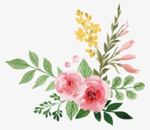 Beauty El Cuaderno De Mariale Pinterest - Watercolor-rosa Rosen-blumenhallo, Das An Sie Postkarte