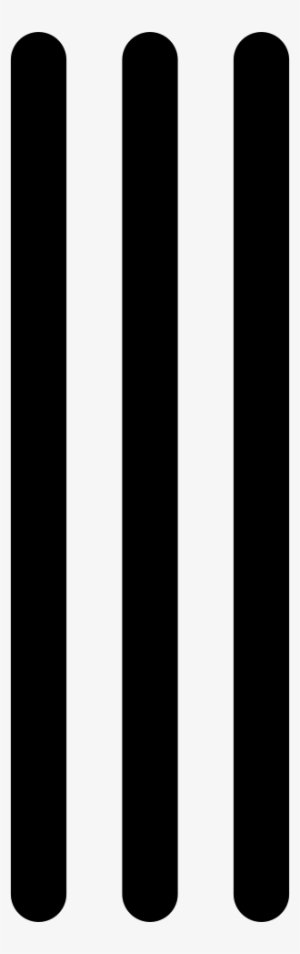 Png File - Icon Three White Stripes