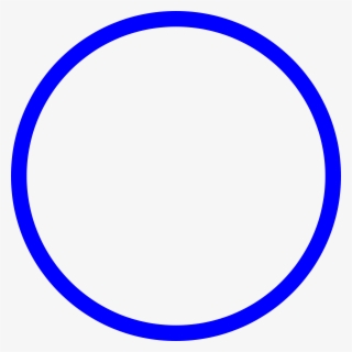 Blue Circle Vector Clipart Png