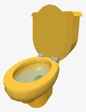 Pristine Gold Toilet - Bathroom
