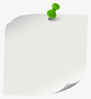 White Sticky Note Png Clip Art - Apple