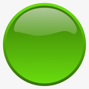 Green Button - Green Round Button Png
