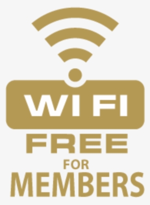 Cropped Free Wifi - Free Wifi For Members