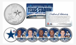 Dallas Cowboys * Texas Stadium Farewell * 6-coin Statehood - State Quarter