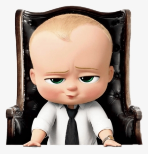 Boss Baby In Desk Chair - Baby Boss Hd