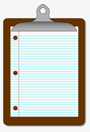 Clipboard-paper - Clipboard With Lined Paper