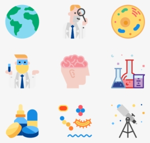 Science - Cute Science Icons Png