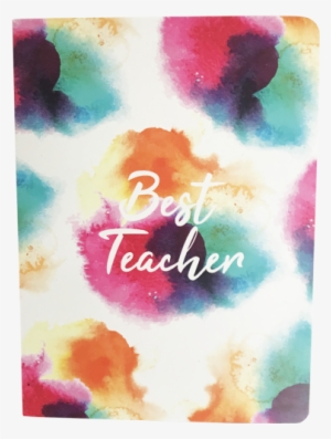 Best Teacher Wc Journal A6 - Painting