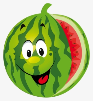 At Getdrawings Com Free For Personal Use - Watermelon With Face Clipart