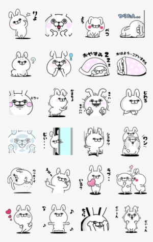 Rabbit100% In Motion - Rabbit 100% Stickers