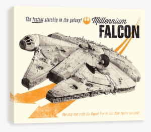 Fastest Starship In The Galaxy - Big Star Wars Millennium Falcon