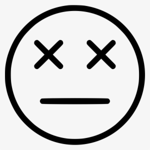 Png File - Sad Smiley Face Black And White