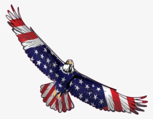 Patriotic Png Image With Transparent Background - Patriotic Eagle Png