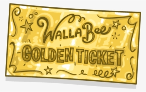 Golden Ticket - Sign