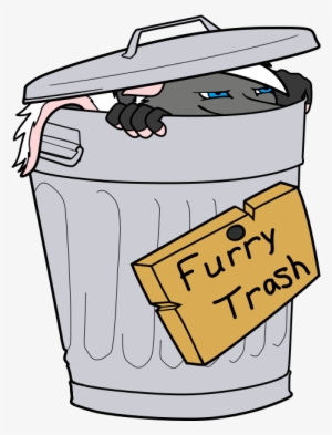 Furry Trash - Cartoon