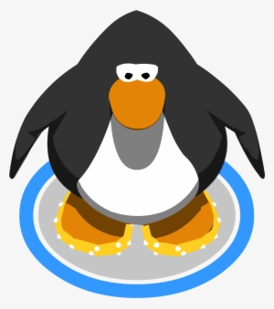 Gold Sparkle Loafers Ig - Club Penguin Penguin Sprite