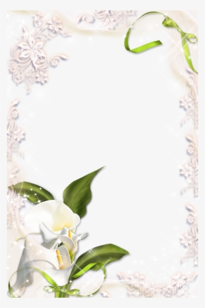 Image Of Calla Lily Clipart - White Calla Lily Border