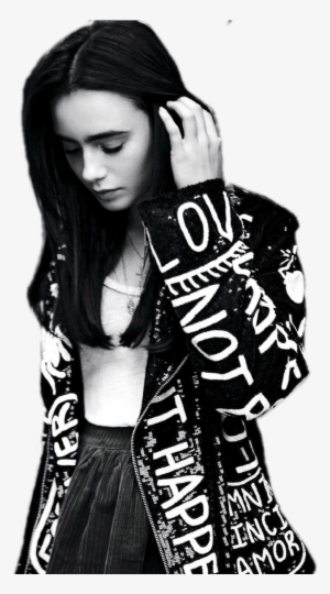 Lily - Lily Collins Sad Png