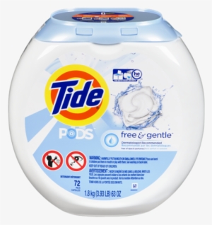 Tide Pods® Liquid Detergent Pacs Free And Gentle Laundry - Tide Free And Gentle Pods