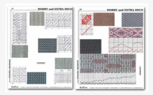 Textile Technical Book Dobby And Extra Deco - Patchwork