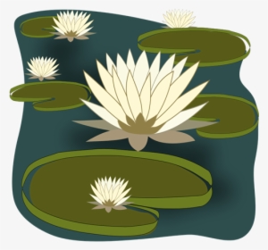 Water Lily Png Clip Art Image - Clipart Of Water Lily