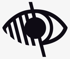 Handicap Visuel Picto - Blind Icon