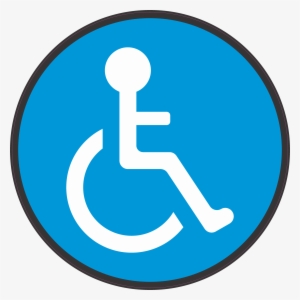 Handicap Floor Mark - Disability
