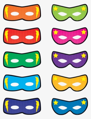 Superhero Masks Clip Art