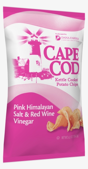 Cape Cod Pink Himalayan Salt & Red Wine Vinegar - Cape Cod Kettle Chips Salt And Vinegar