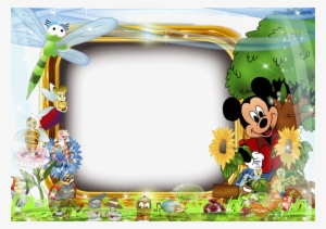 Marco De Mickey Mouse Descargar Marcos - Frame Templates Free Download