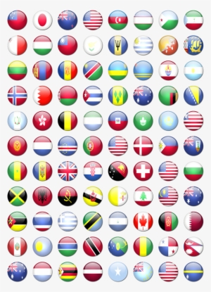 Search - Round Flags Of The World