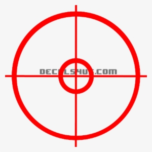 Red Crosshairs Png - Cross Hairs