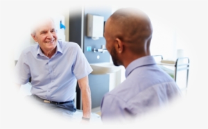 Stock Image Doctor And Senior Patient - Patient