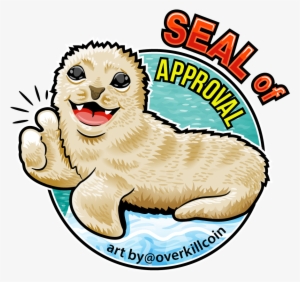 Seal Of Approval In Full Colour - Cartoon