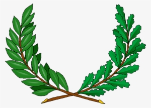 Green, Tree, Branches, Cartoon, Peace, Vine, Greek - Vine Coat Of Arms