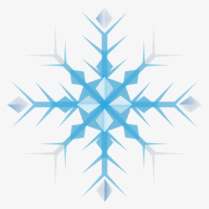 Snowflake Free To Use Clip Art - Blue Snowflake Clip Art