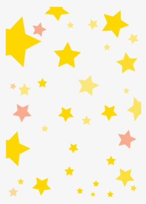 Star Pattern Vector - Unicorn Silhouette