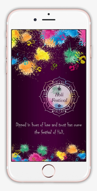 This Holi 2017, Wish Happy Holi To Your Family & Friends - Iphone